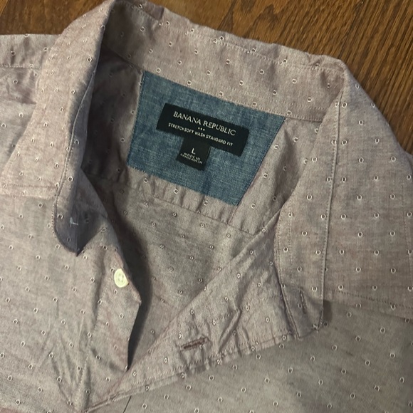 Banana Republic Dress Shirt Size Large - Picture 3 of 3